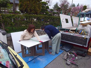 息のあった仕事ぶり