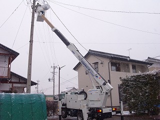 電気のつなぎこみ